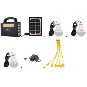 Güneş Enerjili Aydınlatma Fenerli Portatif Müzik Seti Mp3 Çalar