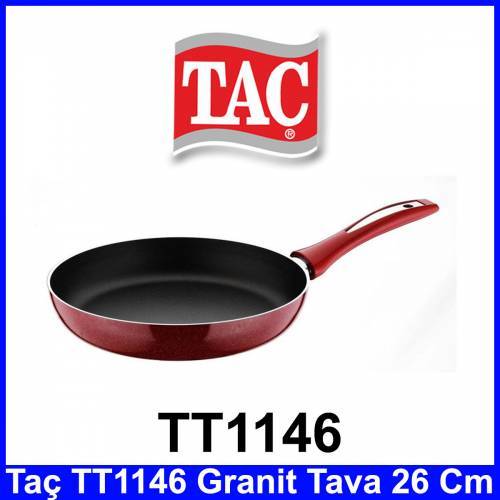 Taç TT1146 Granit Tava 26 Cm Şık Tasarım Kullanışlı Ve Dayanıklı Yapı
