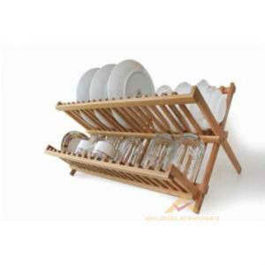 BÜYÜK BOY 42X35 CM KATLANABİLİR BAMBU BULAŞIKLIK