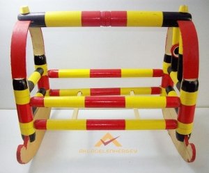 OYUNCAK TAHTA BEŞİK 30 CM ORİJİNAL AHŞAP BEŞİK