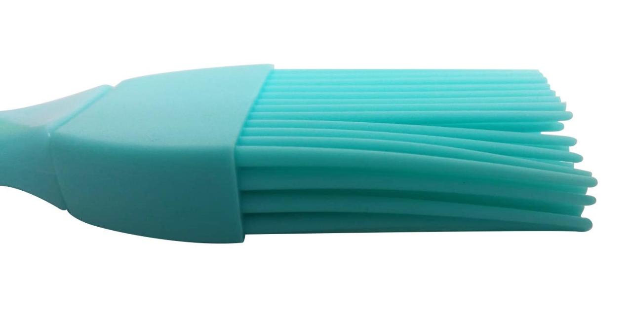 SSilikon Yumurta Fırçası 18x4cm Çıkarılabilir Özellikli Fırça Başlığı