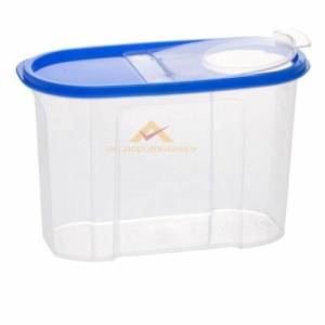 1.7litre Çift Kapaklı Kiler Saklama Erzak Kutusu