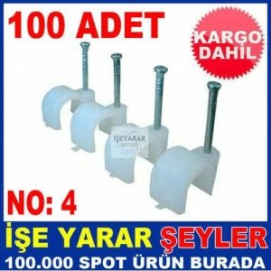 ÇELİK ÇİVİLİ KROŞE GÜVENLİ KABLO MONTAJI NO:4 KD