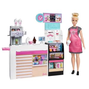 Barbie'nin Kahve Dükkanı Oyun Seti
