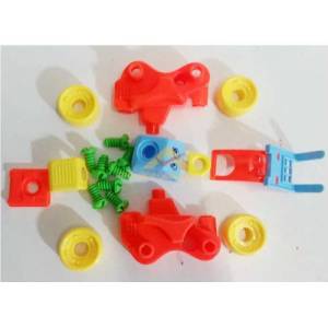 Çocuklara Eğitici Öğretici Söktak Puzzle 20 Parça Sökülüp Parçalanan Ve Toplanan Oyuncak İş Makinesi