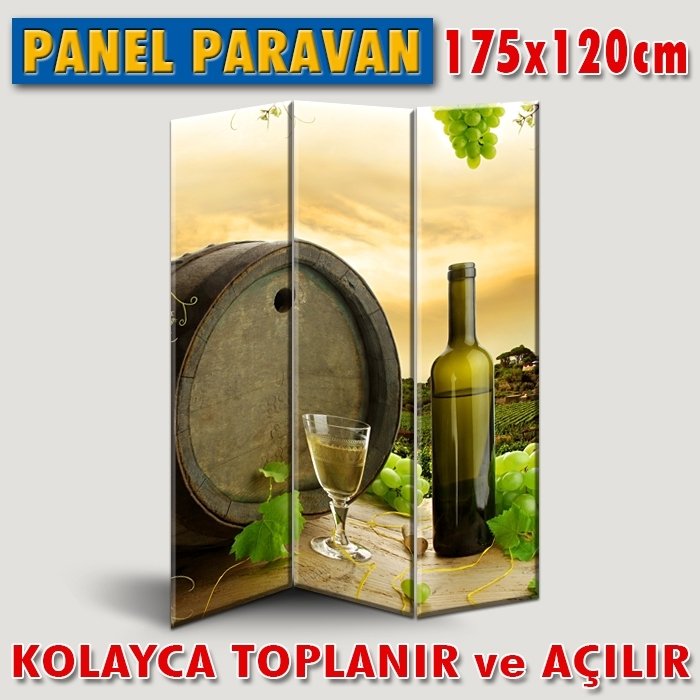GÖRSELLİ KATLANIR PANEL BÖLME SİSTEMİ - ÜZÜM & ŞARAP 6