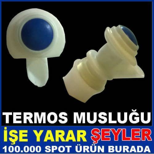 Piknik Ve Kamp Matarası Düğmeli Termos Musluğu