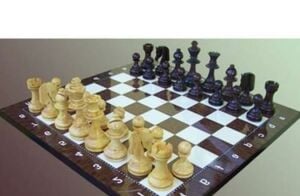 Sadece Satranç Tahtası 45x45 Cm Kaliteli Ahşap Sehpası *Taş Hariç