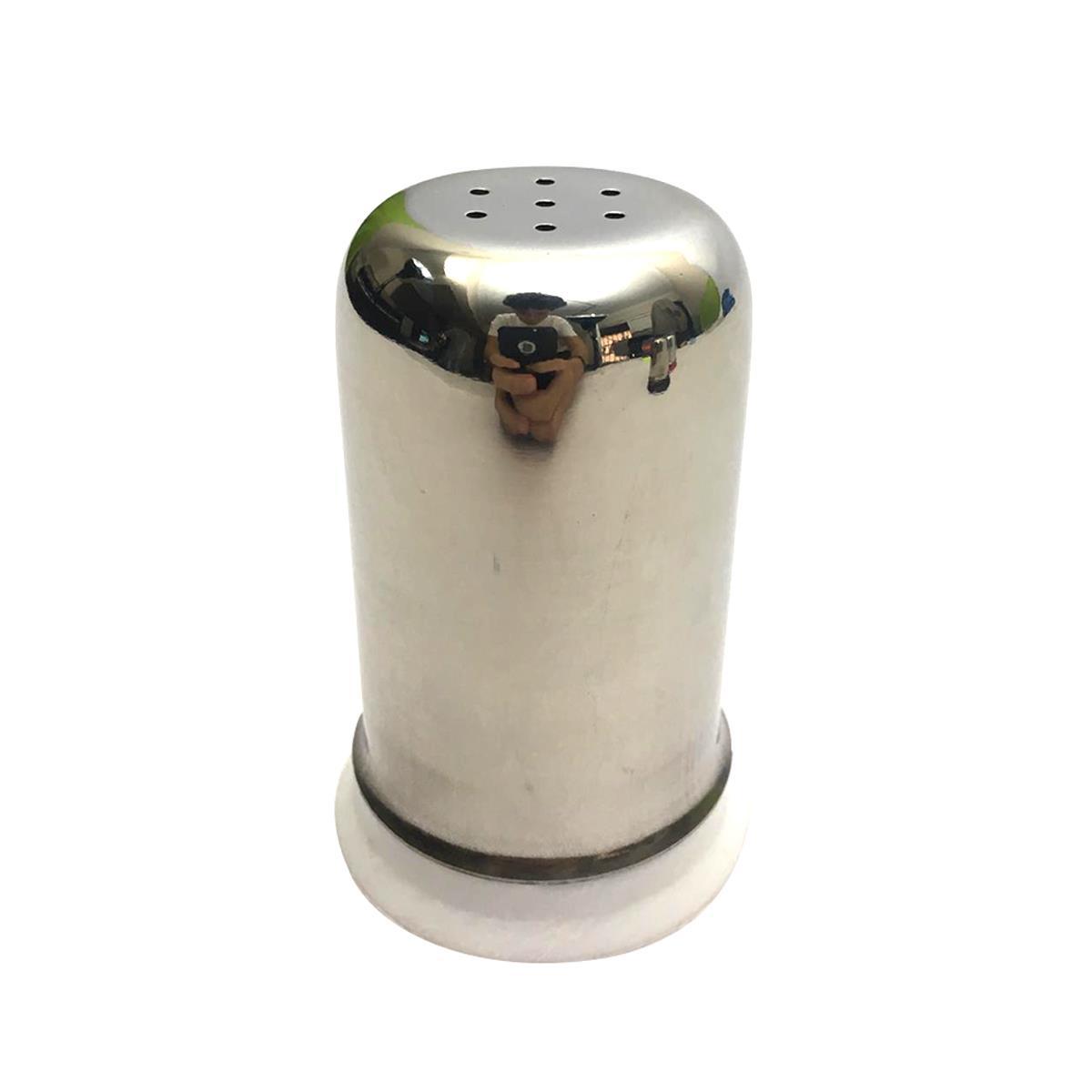 Lokanta Tipi Büyük Boy Çelik Tuzluk Ø5x8cm Jumbo Paslanmaz Tuzluk