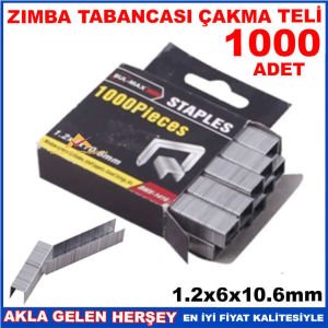 MOBİLYA ZIMBA TABANCASI ÇAKMA TELİ 1.2x6x10.6mm-3
