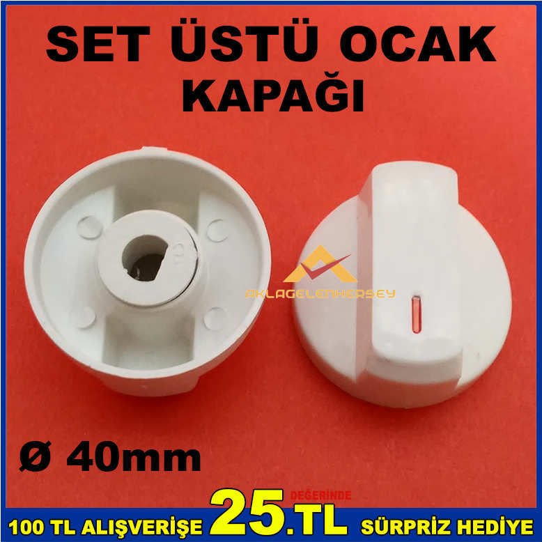 AYGAZ YEDEK PARÇA FIRIN SET ÜSTÜ OCAK DÜĞMESİ