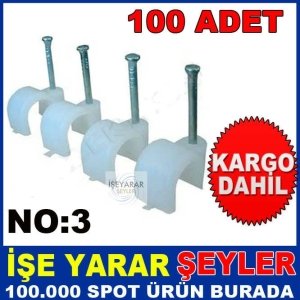 ÇELİK ÇİVİLİ KROŞE GÜVENLİ KABLO MONTAJI NO:3 KD