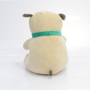 Oturan Pug Peluş Köpek 30Cm