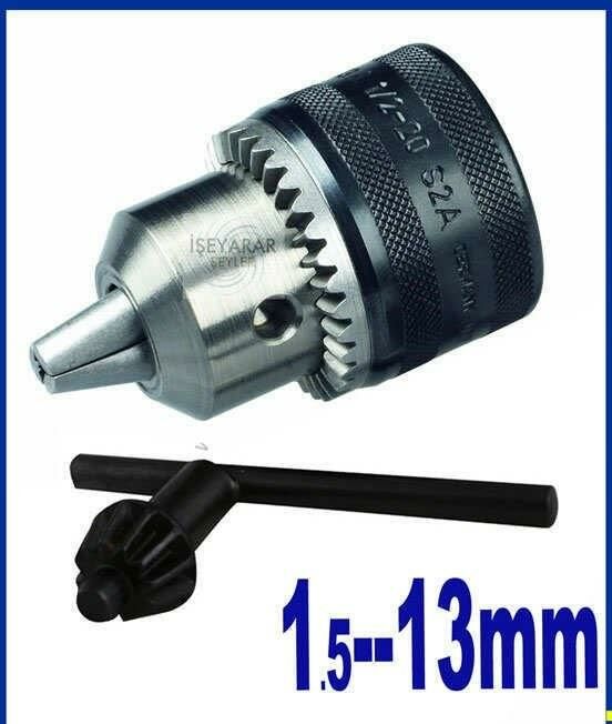 Profesyonel Anahtarlı Mandrelli Matkap Kafası