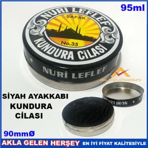 SİYAH AYAKKABLARA ÖZEL NURİLEFLEF KUNDURA CİLASI