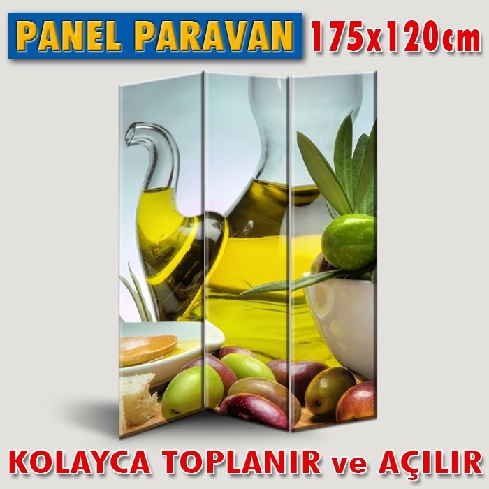 GÖRSELLİ KATLANIR PANEL BÖLME SİSTEMİ - ZEYTİN TADI