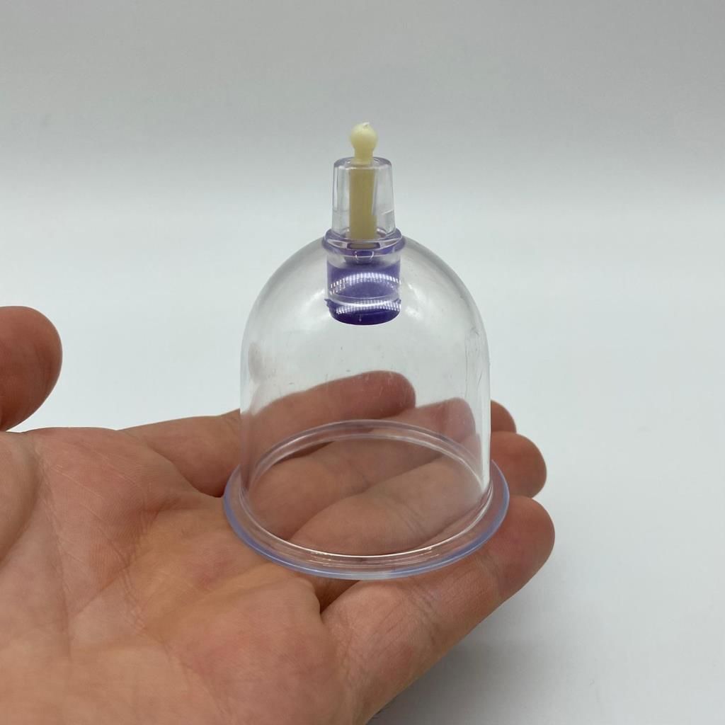 BÜYÜK BOY HACAMAT KUPASI 6.7 CM AĞIZ ÇAPI, 5 ADETTEN OLUŞAN SET, PLASTİK, HİJYENİK