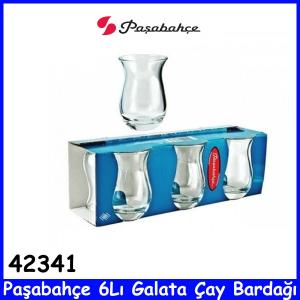 Paşabahçe 6Lı Galata Çay Bardağı 42341 Kalileti Cam Ürün 