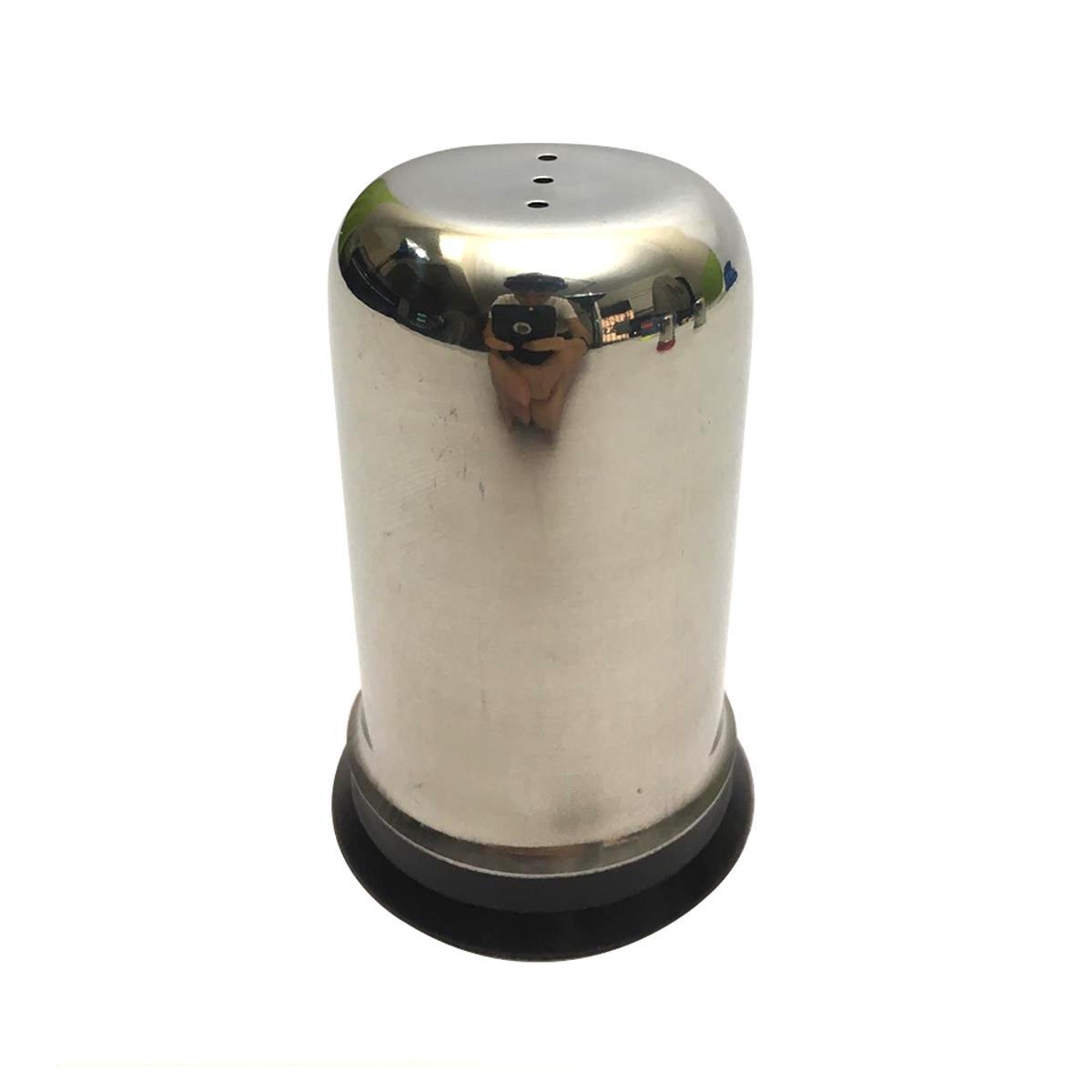 Lokanta Tipi Büyük Boy Tuzluk Ø5x8cm Jumbo Paslanmaz Karabiberlik