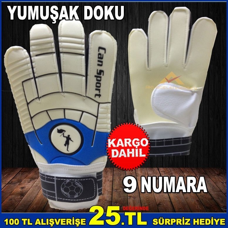YUMUŞAK DOKUSU İLE KULLANIMI KOLAY 9 NUMARA KALECİ ELDİVENİ