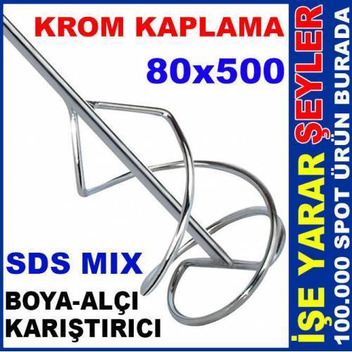 Sdsmıx 80x500 Krom Kaplama Boya-Alçı Karıştırıcı