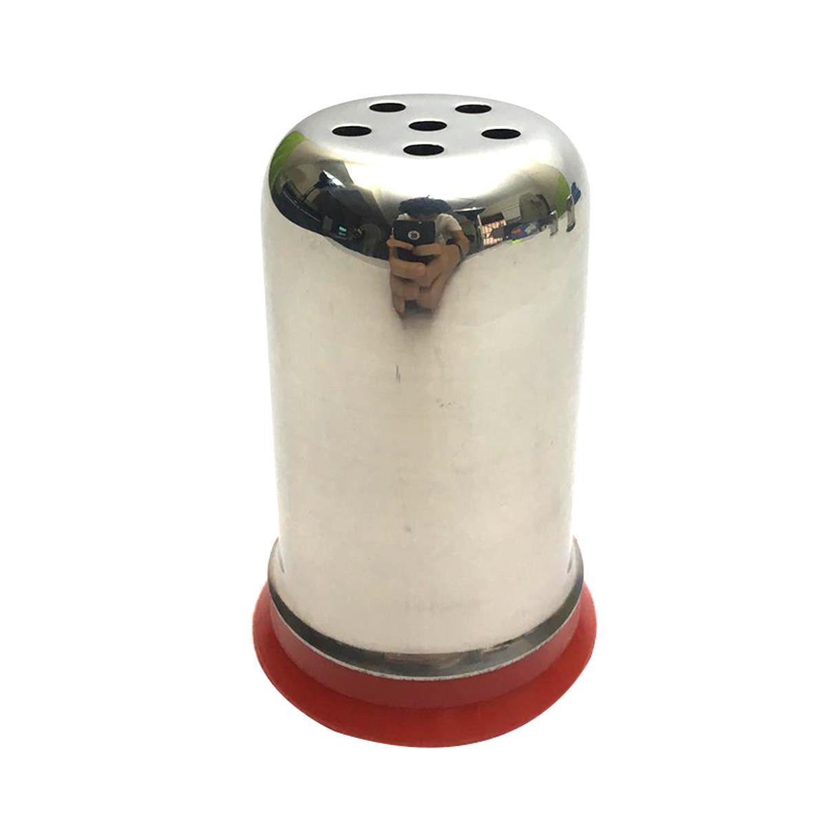 Lokanta Tipi Büyük Boy Tuzluk Ø5x8cm Jumbo Paslanmaz Pul Biberlik