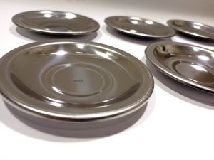 12li Set Paslanmaz ince Çelik 6 Adet Çay Tabağı + 6 Kaşığı Günlük HarcıAlem PAZAR MALI Lüx DEĞİLDİR