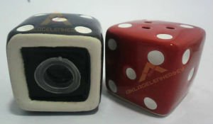 4 PARÇA ZAR ŞEKLİNDE TUZLUK, BAHARATLIK SETİ