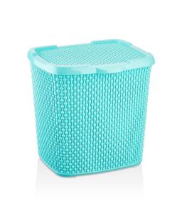 Kapaklı 6lt Toz Deterjan Kutusu Plastik İnci Deterjanlık