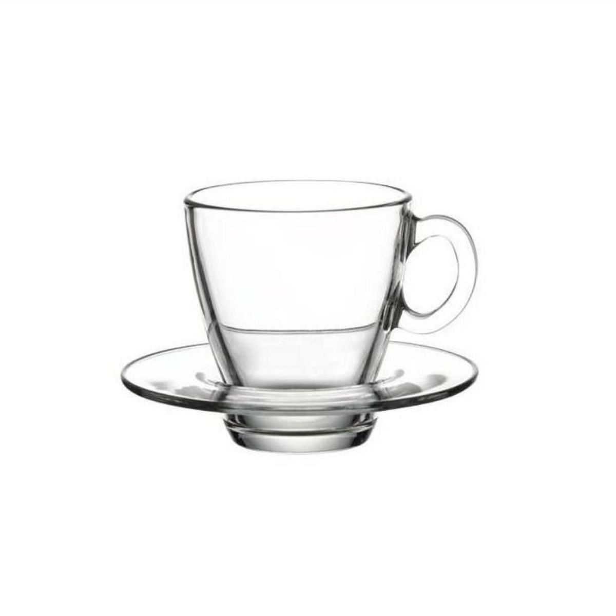 Paşabahçe Aqua Fincan Takımı 95040 Kaliteli Cam Ürün Şık Tasarım