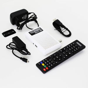 Technobox Mega Full HD OSD Rakam Göstergeli Mini Uydu Alıcısı 5000 Kanal Kapasiteli Wifi Bağlantılı