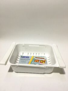 Genişleyip Daralabilen Buzdolabı Dolap Içi Düzenleyici Sepet Çekmeceye Asılabilir Raf Evye Süzgeci