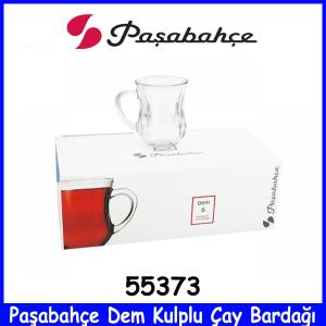 Paşabahçe 6Lı Dem Kulplu Çay Ve Su Bardağı 55373 Kalteli Cam Ürün