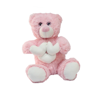 Küçük Kalpli Oturan Ayıcık 30 cm 1 adet