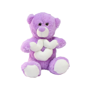 Küçük Kalpli Oturan Ayıcık 30 cm 1 adet