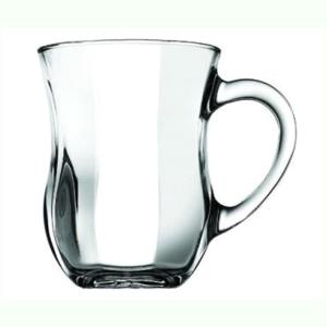 Paşabahçe Gurme Oval Kulplu Fincan Bardak 55383 Kaliteli Cam Ürün