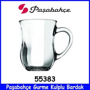 Paşabahçe Gurme Oval Kulplu Fincan Bardak 55383 Kaliteli Cam Ürün