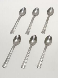 Paslanmaz ince Çelik 24 Adet Çay Kaşığı Günlük Kullanım için HarcAlem PAZAR PİYASA MALI Lüx DEĞİLDİR