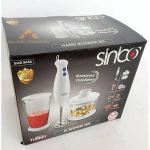Sinbo Shb 3036 El Blender Seti 230 Volt 200 Watt