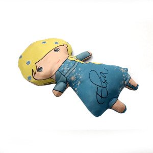 El sa Bez Bebek Yumuşak Dokulu Oyuncak El sa Bebek 42cm Kumaş Bebek