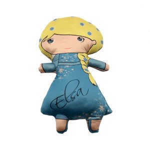 El sa Bez Bebek Yumuşak Dokulu Oyuncak El sa Bebek 42cm Kumaş Bebek