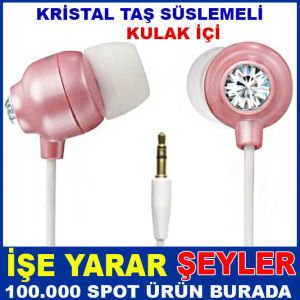 ELEGANCE MAXELL KRİSTAL TAŞLI KULAK İÇİ KULAKLIK