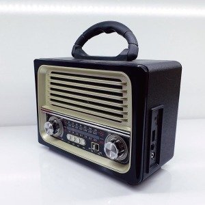 Bluetoothlu Retro Müzik Kutusu Fm Radyo Usb Sd Everton RT-850