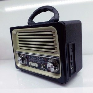Bluetoothlu Retro Müzik Kutusu Fm Radyo Usb Sd Everton RT-850