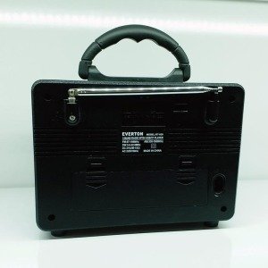 Bluetoothlu Retro Müzik Kutusu Fm Radyo Usb Sd Everton RT-850