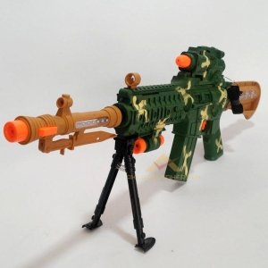 70cm TİTREŞİMLİ SESLİ IŞIKLI M-16 OYUNCAK TÜFEK