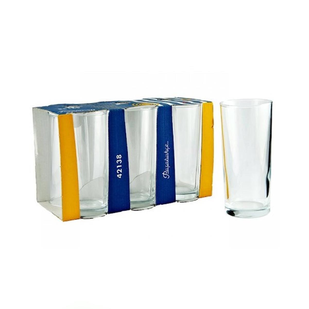 Paşabahçe Limonata Bardağı 6Lı 42138 Kaliteli Cam Ürün Şık Tasarm