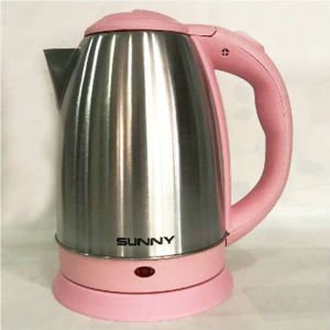 Sunny Sadem SN5 KTL 32 Pembe Gizli Rezistanslı Paslanmaz Çelik 304 Kalite 1.7 lt Kettle - Su Isıtıcı
