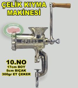 TEZGAH ÜSTÜ KOLLU ET KIYMA MAKİNESİ 10no 17cm