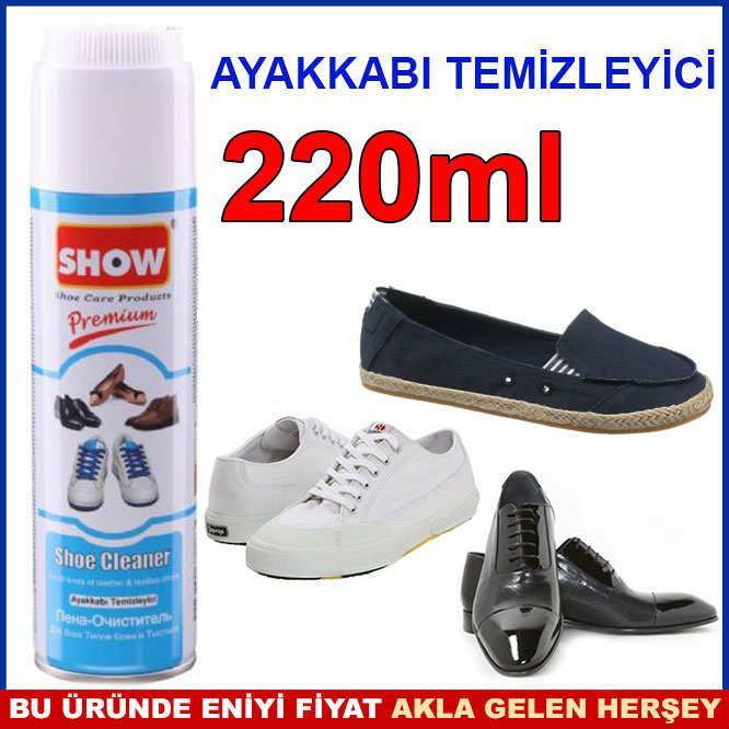 SHOW 220ml HER ÇEŞİT AYAKKABI TEMİZLEYİCİ KÖPÜK